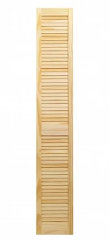 Image of Wickes Internal Closed Louvre Door Pine 1829 x 305mm