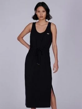 Image of Barbour International Jersey Qualify Dress - Black, Size 10, Women