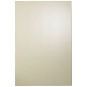 image of Cooke Lewis Raffello High Gloss Cream Tall standard door W600mm