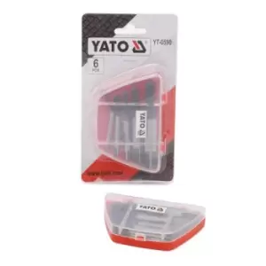 Image of YATO Bolt Extractor Set Spanner size: 3-25 YT-0590