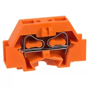 Image of Wago 261-306 Terminal Block, Din Rail, 2Pos, 14Awg