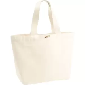 Image of Westford Mill Organic Marina XL Tote Bag (One Size) (Natural) - Natural