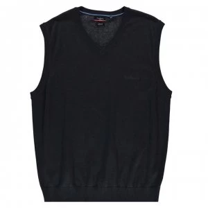 image of Pierre Cardin XL Knitted Vest Mens - Navy