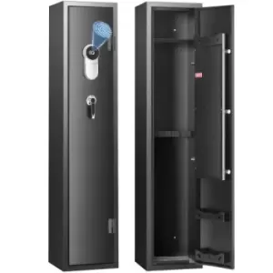Image of VEVOR Gun Safe Rifle Safe with Fingerprint Lock for 5 Rifles and 4 Pistols