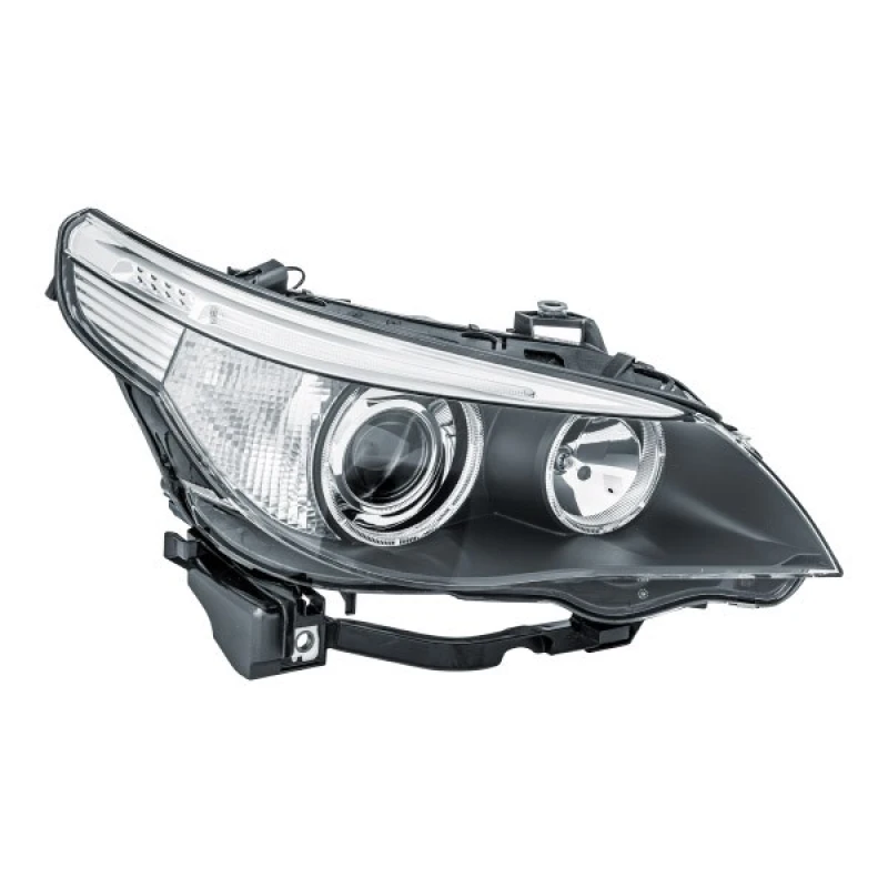 Image of HELLA 1LL 163 082-001 Headlights H7, with bulb, Right, without ballast, Bi-Xenon Headlight (259)