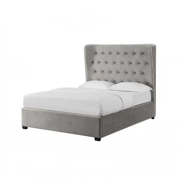 image of Belgravia Double Bed - Grey