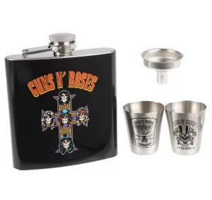 Image of Guns N' Roses Hip Flask Set