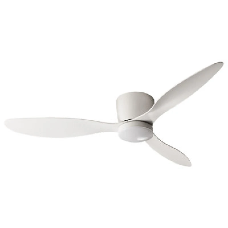 Image of Beliani Ceiling Fan With Light Vembar With Remote LED White