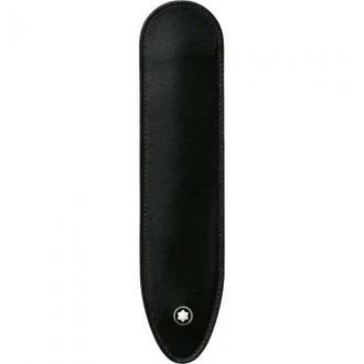 Image of Mont Blanc - Meisterstuck 1 Pen Sleeve - Pen Case - Black