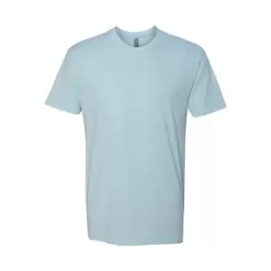 image of Next Level Adults Unisex CVC Crew Neck T-Shirt (3XL) (Ice Blue)