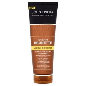 Image of John Frieda Brilliant Brunette Visibly Brighter Shamp 250ml
