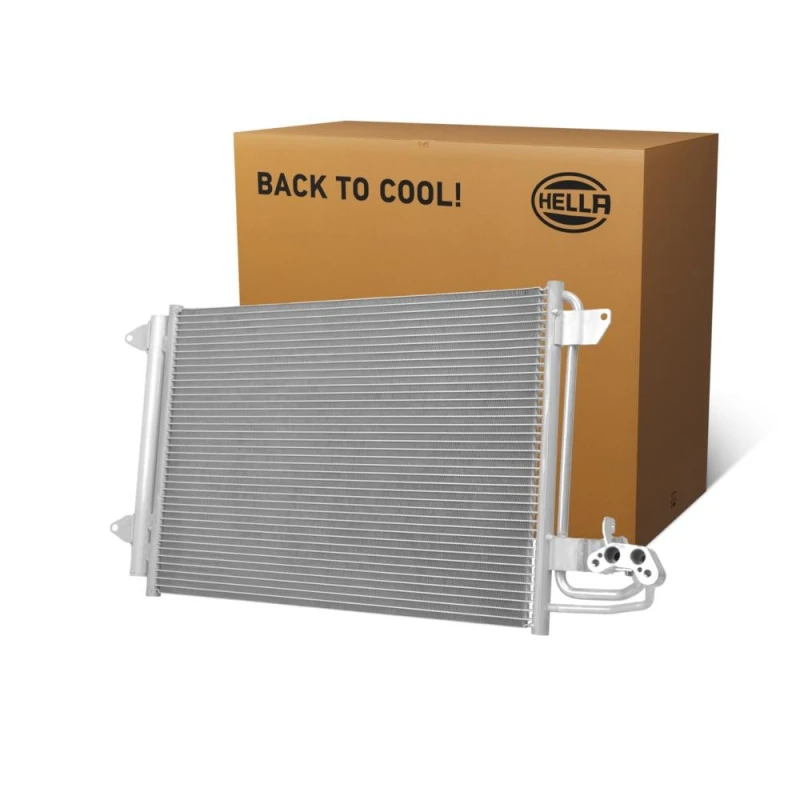 Image of HELLA Engine radiator HELLA 8MK 366 301-291
