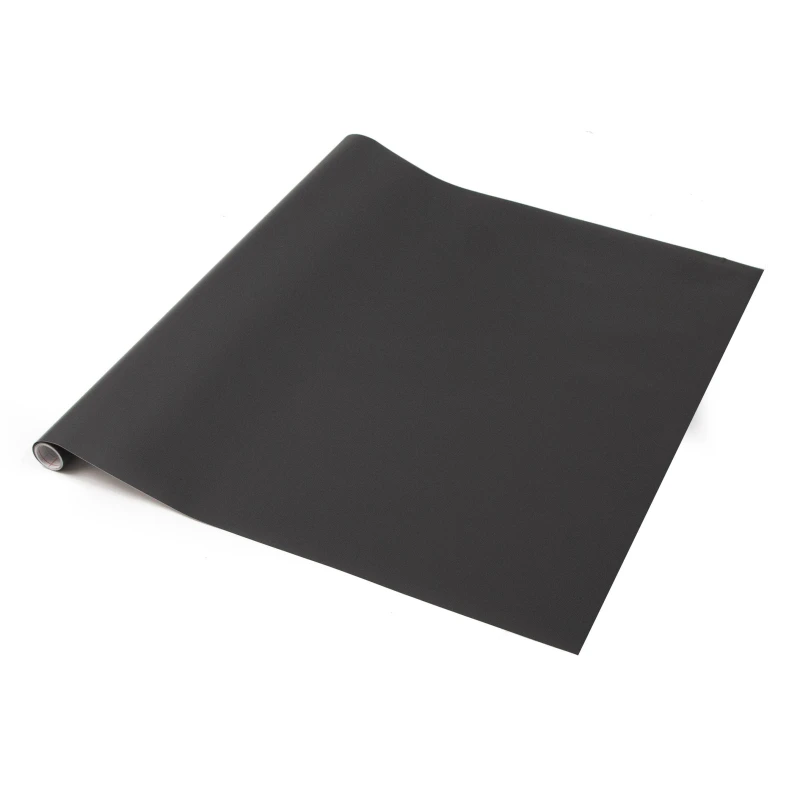 Image of D-C-Fix Plain Matt Anthracite Self Adhesive Vinyl Wrap Film For Kitchen Doors And Furniture 2M(L) 67.5Cm(W)