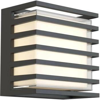 Image of Maytoni Outdoor - Downing Street Outdoor Downing Street Integrated LED Black Wall Lamp IP65