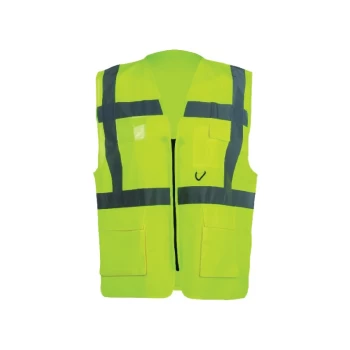 Image of Hi-vis Executive Vest (EN20471) Yellow - 2XL