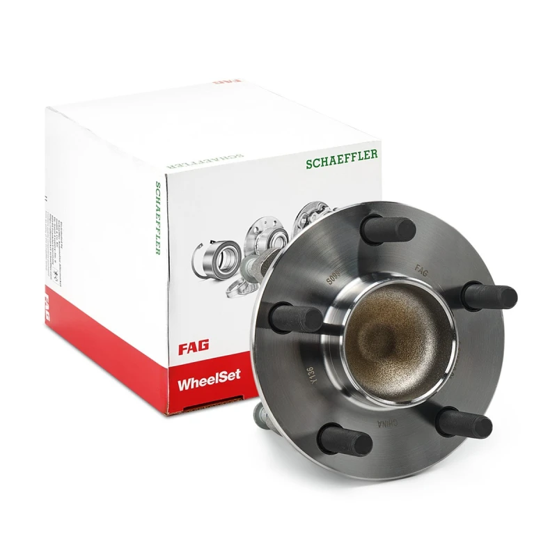 Image of FAG 713 6605 20 Wheel bearing kit Photo corresponds to scope of supply, with ABS sensor ring Wheel Bearing Kit (654)