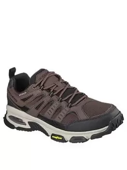 Image of Skechers Skech Air Envoy Goodyear Trainer, Brown, Size 10, Men