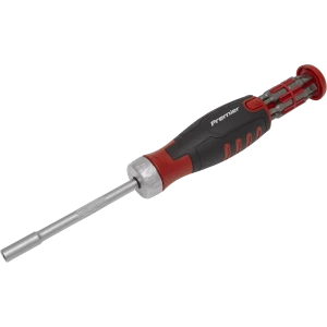 Image of Sealey 12 Piece Ratchet Bit Holder Screwdriver Set