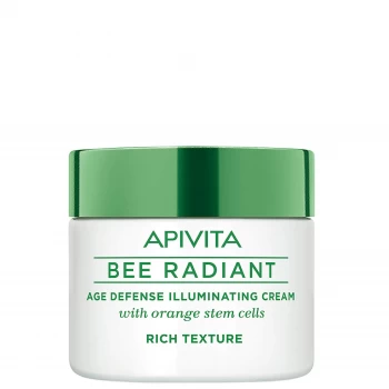 image of Apivita Bee Radiant Age Defense Illuminating Cream - Rich Texture 50ml