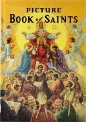 Image of picture book of saints