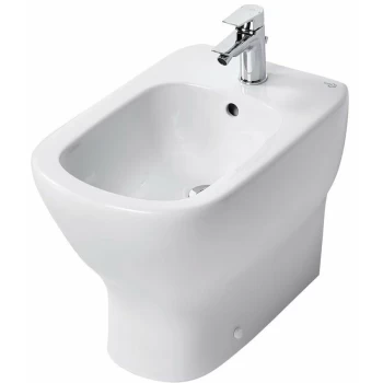 Image of Ideal Standard - Tesi Back to Wall Bidet 360mm Wide - 1 Tap Hole