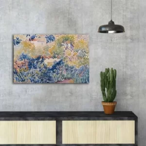Image of FAMOUSART-067 Multicolor Decorative Canvas Painting