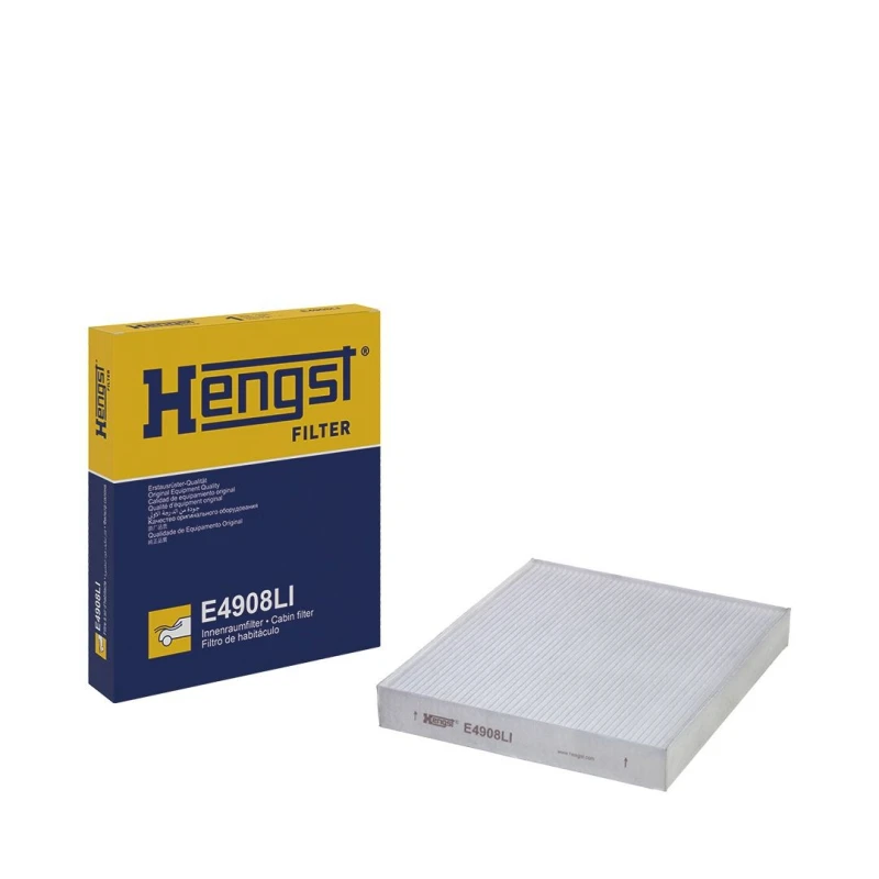 Image of HENGST FILTER E4908LI Pollen filter Pollen Filter Filter,interior air (424)
