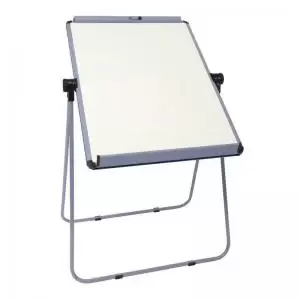 Ultramate Magnetic Loop Leg Flip Chart Easel - Grey