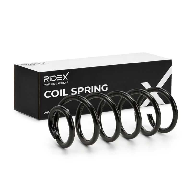 Image of RIDEX 188C3843 Coil spring Rear Axle Coil Spring (188)