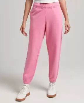 Image of Superdry Womens Essential Boyfriend Joggers Pink / Marne Pink - Size: 10