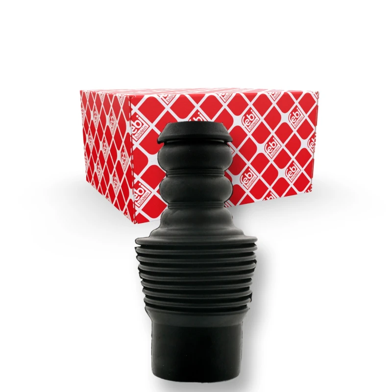Image of FEBI BILSTEIN 12163 Rubber Buffer, suspension Front Axle, with bump stop Rubber Buffer,suspension (1182)