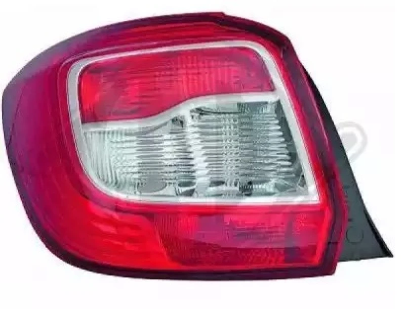 Image of DIEDERICHS 4456091 Rear light without bulb holder, Left, PY21W Combination Rearlight (391)