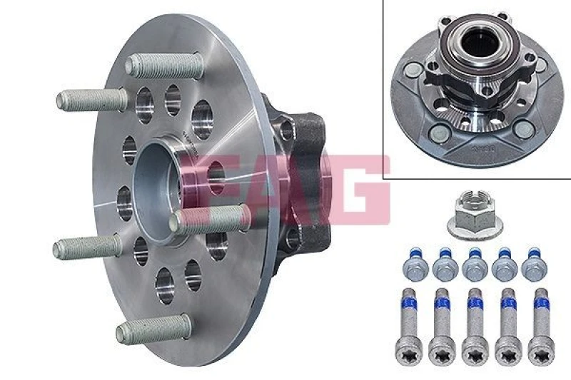 Image of Wheel bearing kit FAG 713 6793 70