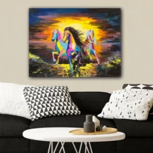 Image of 378518413_70100 Multicolor Decorative Canvas Painting