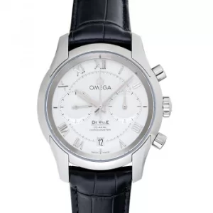 image of De Ville Co-Axial Chronograph 42mm Automatic Silver Dial Stainless Steel Mens Watch