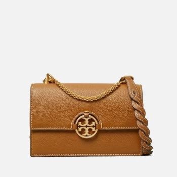 image of Tory Burch Womens Miller Mini Bag - Light Umber