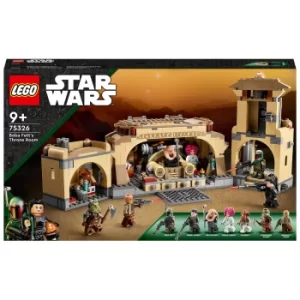 LEGO Star Wars: Boba Fett's Throne Room Buildable Toy (75326)