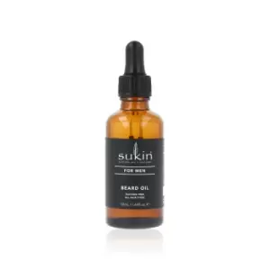 image of Sukin Mens Beard Oil Cosmetics 50ml