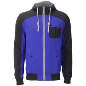 image of Brave Soul Mens Camden Jacket - Cobalt/Navy - S - Cobalt/Navy