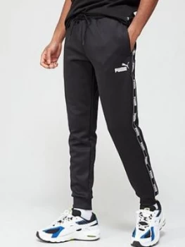 Puma Tape Poly Track Pants - Black