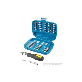 Image of Ratchet Screwdriver Bit & Socket Set 45pce -