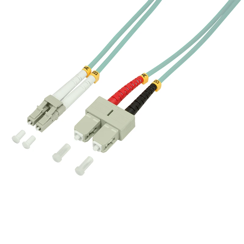 Image of LogiLink 1m. LC - SC InfiniBand/fibre optic cable Blue