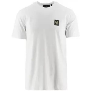 Belstaff White Patch Logo T-Shirt