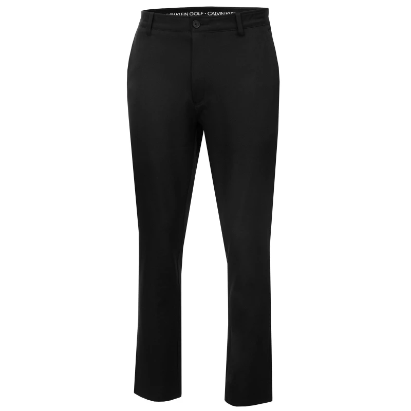 Image of Calvin Klein Golf Bullet Stretch Trousers - Black 30 R