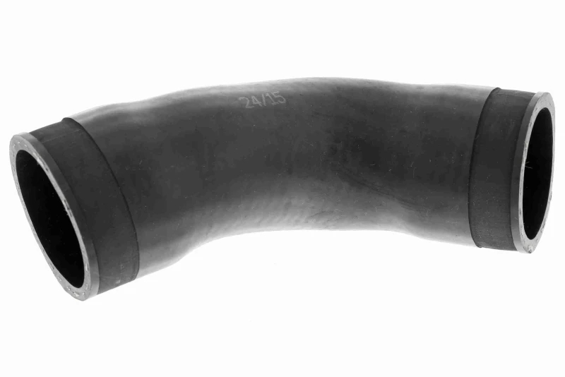 Image of VAICO V10-2884 Turbocharger Hose Rubber with fabric lining, Q+, original equipment manufacturer quality Rubber with fabric lining Charger Intake Hose