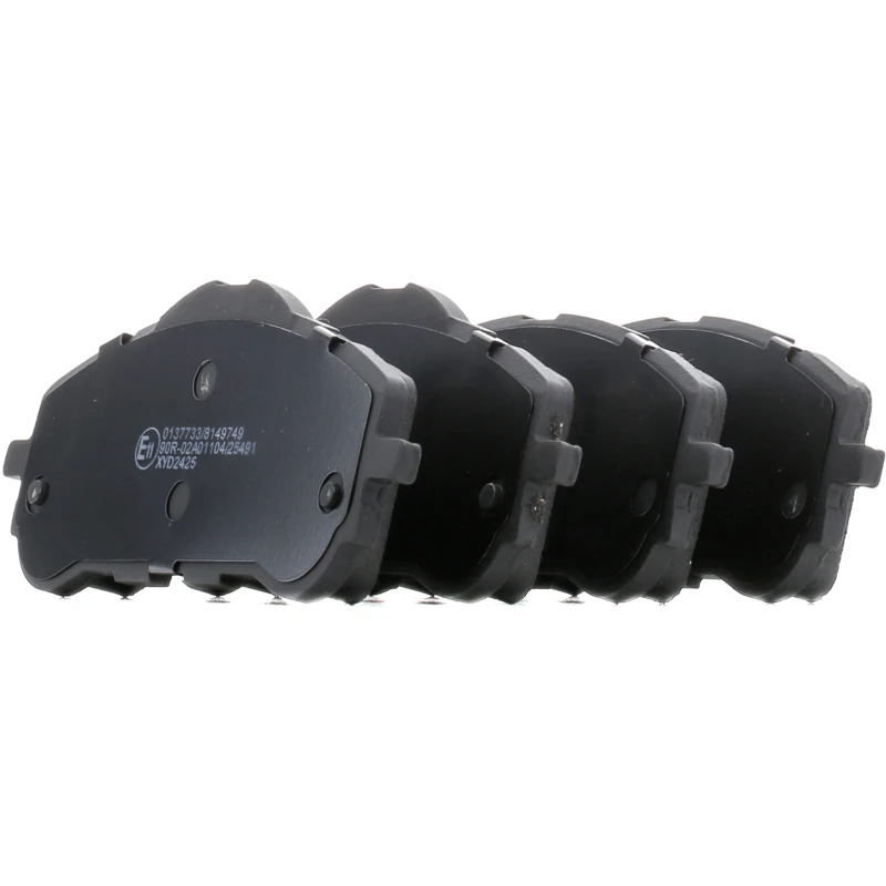 Image of STARK SKBP-0011603 Brake pad set Front Axle, with acoustic wear warning Low-Metallic Brake Pad Set,disc brake (402)