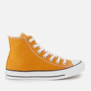 image of Converse Chuck Taylor All Star Hi-Top Trainers - Saffron Yellow - UK 3