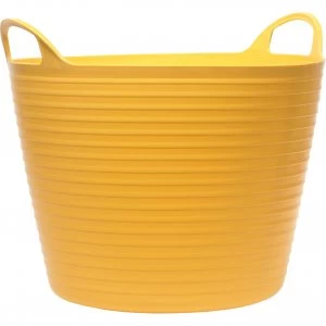 image of Faithfull Flex Tub Heavy Duty Flexible Bucket 15l Yellow