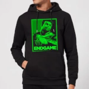 Image of Avengers Endgame Hulk Poster Hoodie - Black