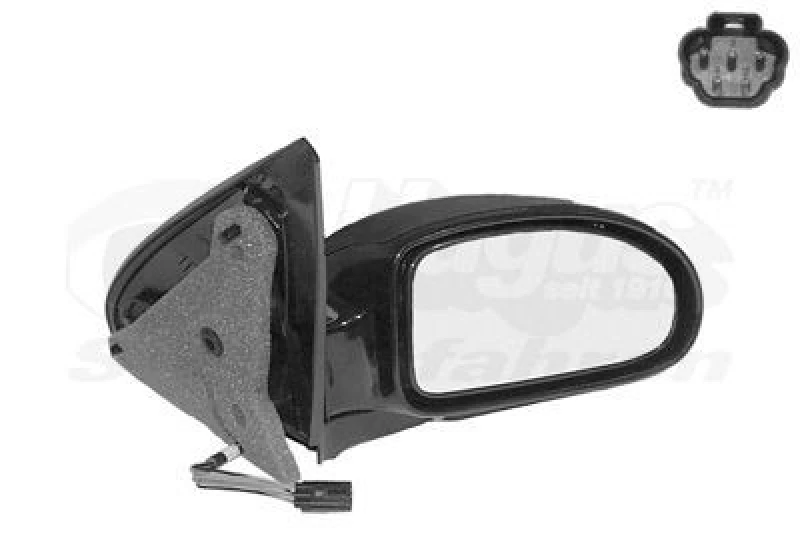 Image of VAN WEZEL Wing mirror VAN WEZEL 1858808